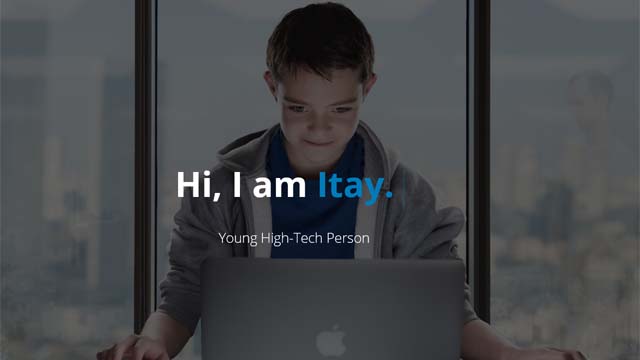 Hi I am Itay (credit: screenshot)