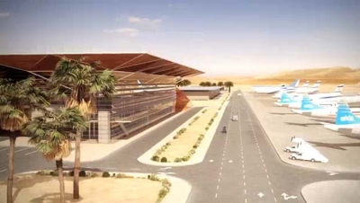 On the way to reality: simulation of the new Ramon airport (credit: screenshot, IAA video)