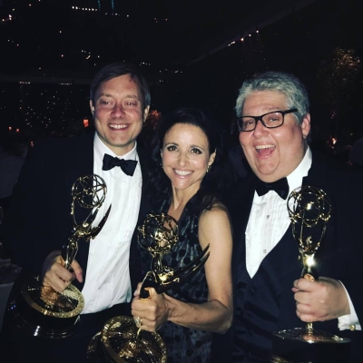 Julia Louis-Dreyfus at the 68th Annual Primetime Emmy Awards (Credit: Julia Louis-Dreyfus Facebook)