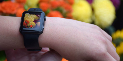 Two cameras in the wristband turn the Apple watch into a true communication tool (Credit: CMRA, courtesy)